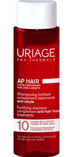 AP Hair chute et croissance Shampooing fortifiant anti-chute Uriage - flacon de 200 ml