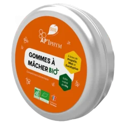 AP'Iphym gommes à mâcher propolis miel et eucalyptus Iphym - boite de 45g