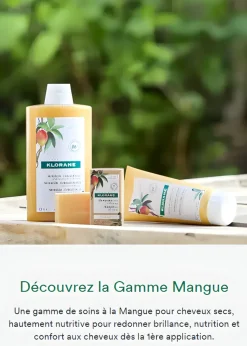 Après-shampoing cheveux secs à la mangue Klorane - tube de 50 ml