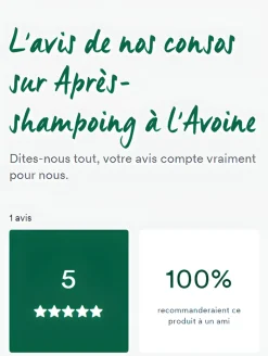 Après-shampoing extra-doux au lait d’Avoine Klorane - tube de 200 ml