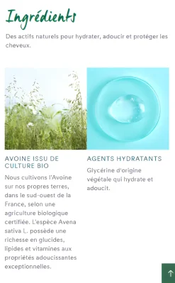 Après-shampoing extra-doux au lait d’Avoine Klorane - tube de 200 ml