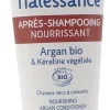Après-shampooing Argan & kératine végétale Natessance - tube de 200 ml
