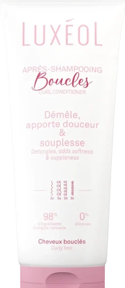 Après-shampooing boucles Luxéol - tube de 200ml