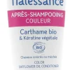 Après-shampooing Couleur bio carthame et kératine Natessance - tube de 200 ml
