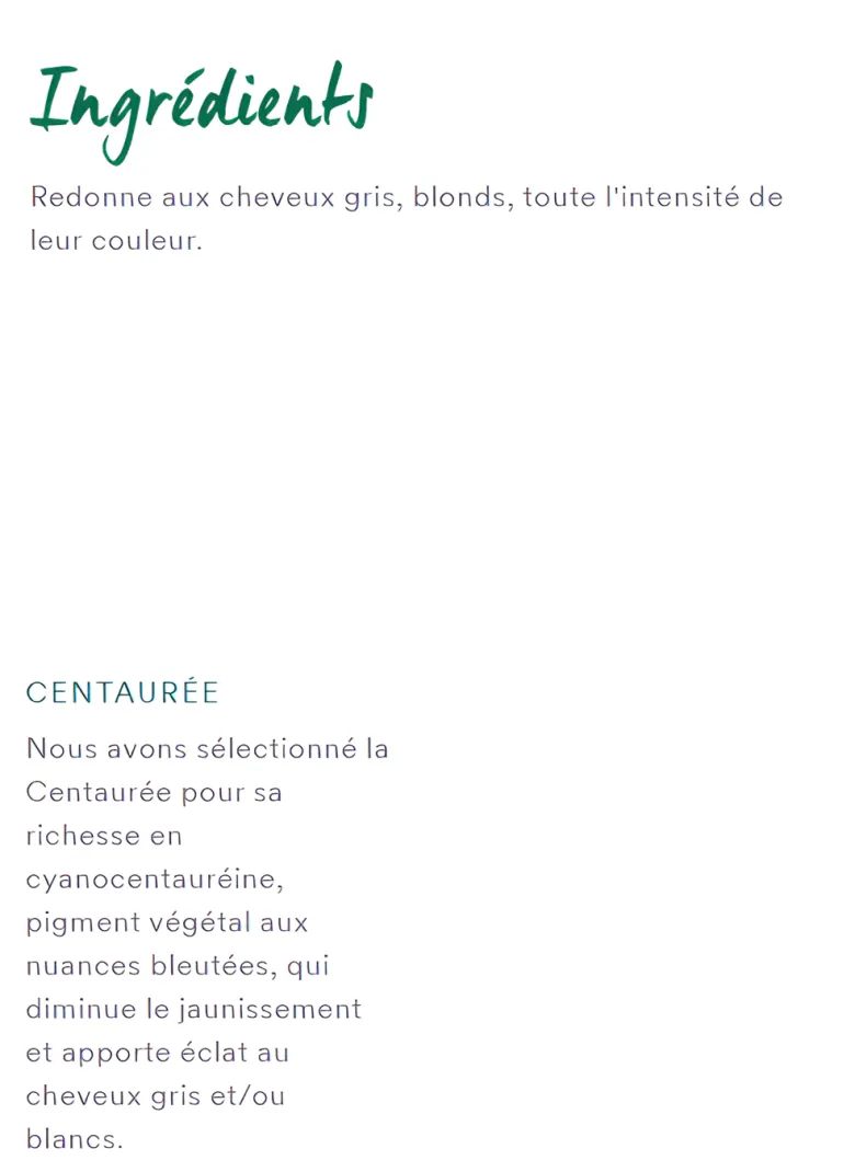 Après-shampooing déjaunissant Centaurée bio Klorane - tube de 200 ml