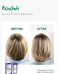 Après-shampooing déjaunissant Centaurée bio Klorane - tube de 200 ml