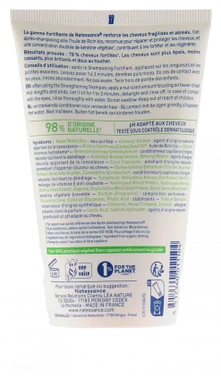 Après-shampooing fortifiant Natessance - tube de 150ml