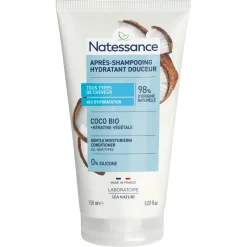 Après-shampooing hydratant douceur Natessance - tube de 150ml