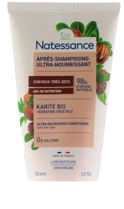 Après-shampooing ultra-nourrissant Natessance - tube de 150ml