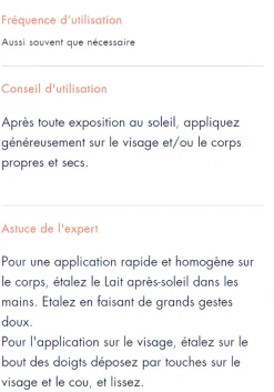 Après-soleil Lait réparateur Avène