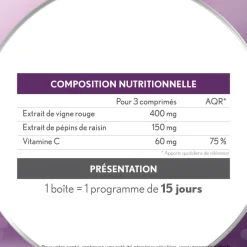 Aquadrainant Plus Oenobiol - boîte de 45 comprimés
