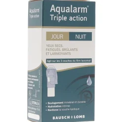 Aqualarm Triple Action Jour & Nuit Bausch Lomb - solution 10 ml