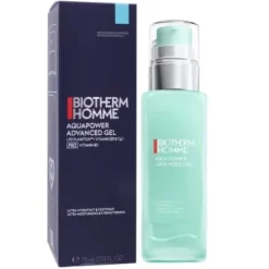 Aquapower advanced gel Biotherm homme - flacon-pompe de 75ml