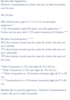 Aquapower Eye Gel hydratant yeux homme Biotherm - tube de 15 ml
