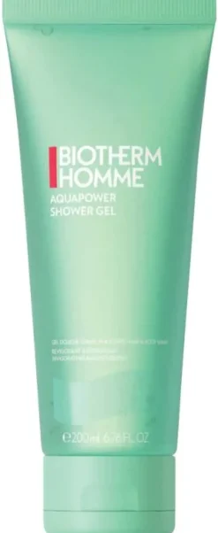 Aquapower Gel douche cheveux & corps Homme Biotherm - tube de 200 ml