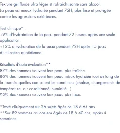 Aquapower 72H Hydratant Glacial Concentré homme Biotherm - pot de 50 ml