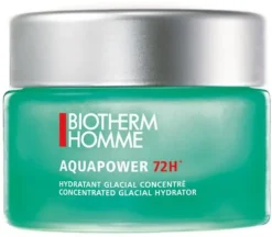 Aquapower 72H Hydratant Glacial Concentré homme Biotherm - pot de 50 ml