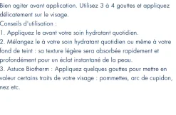 Aquasource Aura Concentrate Sérum régénérant intense hydratation et éclat Biotherm - flacon-pipette de 50 ml
