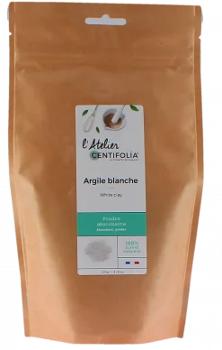 Argile blanche pure et naturelle Centifolia - 250g