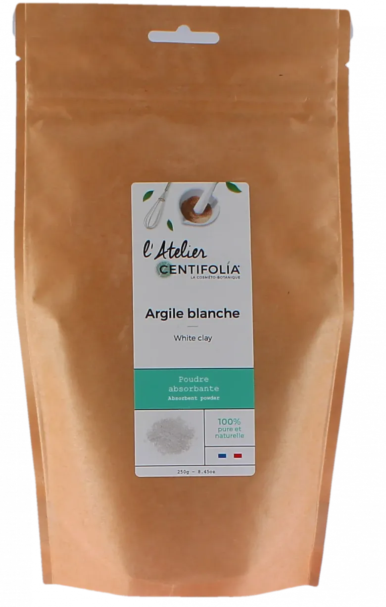 Argile blanche pure et naturelle Centifolia - 250g