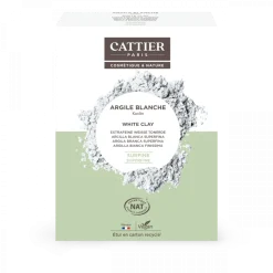 Argile BLANCHE Surfine Cattier - boîte de 200 g