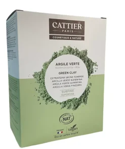 Argile Verte surfine Cattier - boîte de 750g