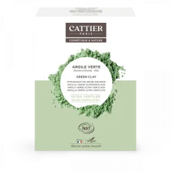 Argile Verte ultra ventilée Cattier - boîte 250 g