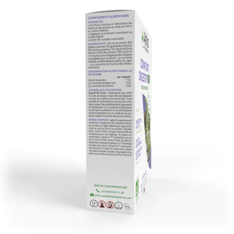 Arkofluides Confort Digestif Bio Arkopharma