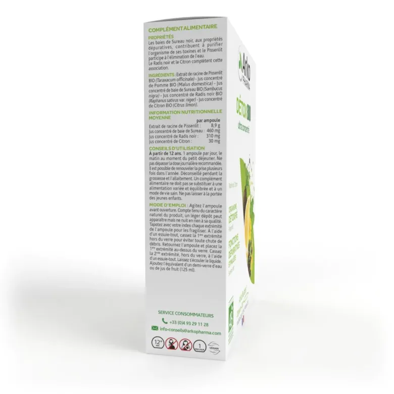 Arkofluides Détox bio Arkopharma