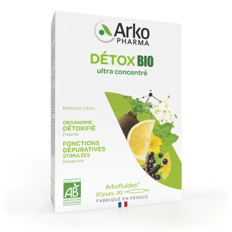 Arkofluides Détox bio Arkopharma