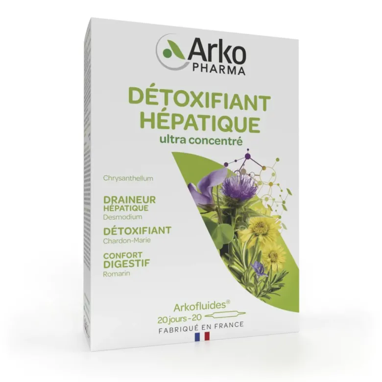 Arkofluides Détoxifiant Hépatique Arkopharma