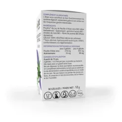 Arkogélules Aloe vera bio Arkopharma - boîte de 30 gélules