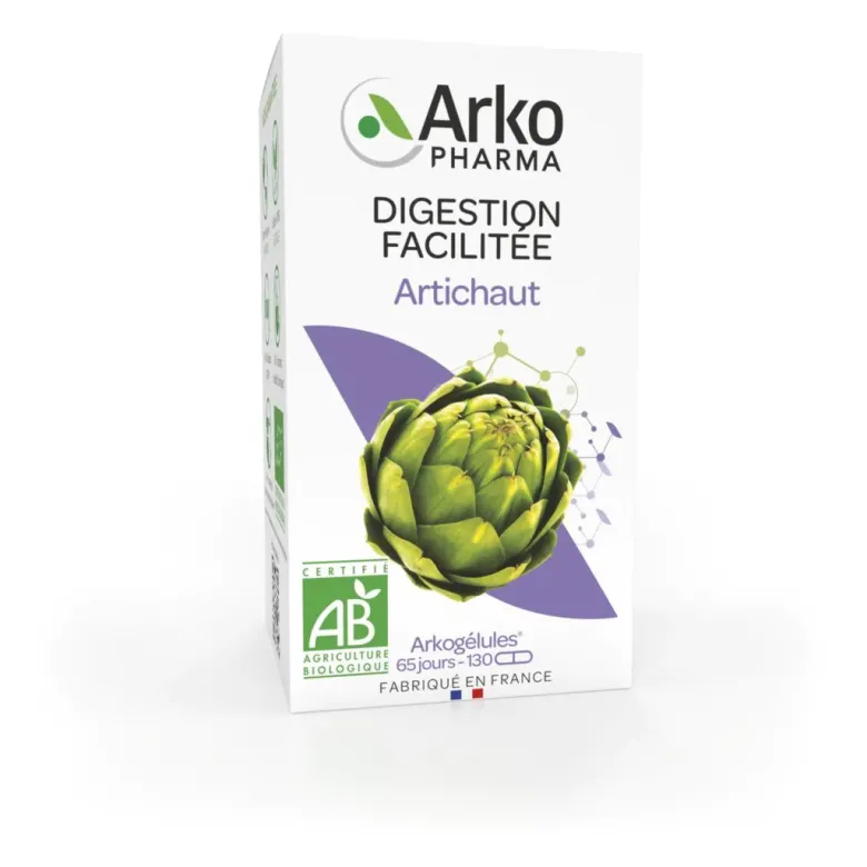 Arkogélules artichaut Arkopharma - boite de 130 gélules