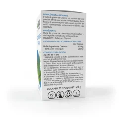 Arkogélules Cannabis sativa Arkopharma - boîte de 45 gélules