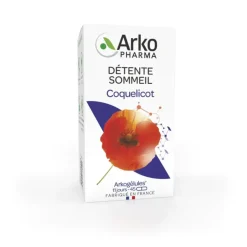 Arkogélules Coquelicot Arkopharma - boîte de 45 gélules