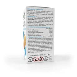 Arkogélules Curcuma pipérine confort articulaire bio Arkopharma