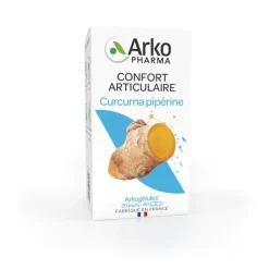Arkogélules Curcuma pipérine confort articulaire bio Arkopharma