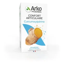 Arkogélules Curcuma pipérine confort articulaire bio Arkopharma