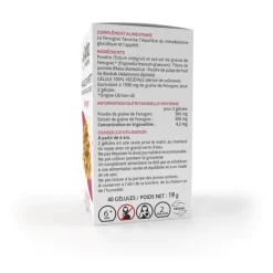 Arkogélules Fenugrec bio Arkopharma - boîte de 40 gélules