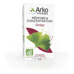 Arkogélules Ginkgo bio Arkopharma