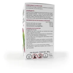 Arkogélules Ginkgo bio Arkopharma