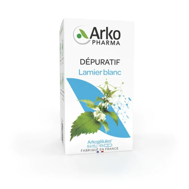 Arkogélules Lamier blanc Arkopharma - boîte de 45 gélules