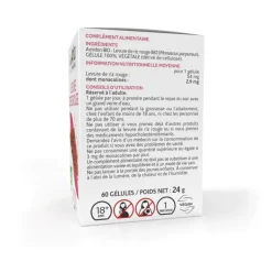 Arkogélules Levure de riz rouge bio Arkopharma