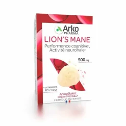 Arkogélules Lion's Mane Arkopharma - boite de 60 gélules