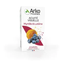 Arkogélules Myrtille et lutéine Arkopharma - boîte de 45 gélules