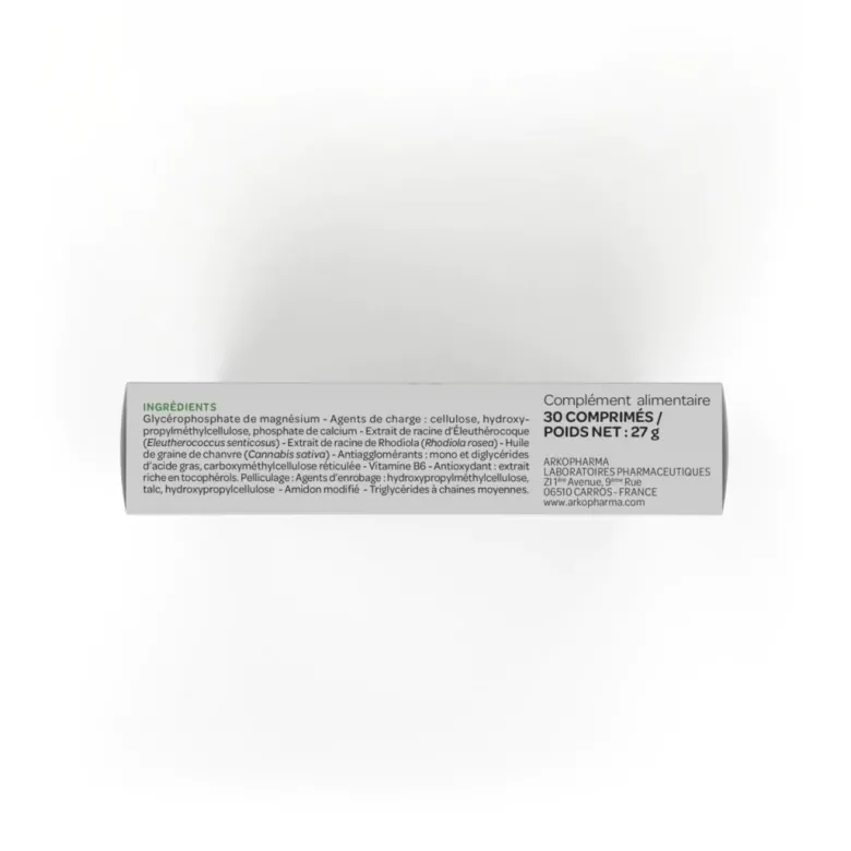 Arkorelax Cannabis sativa Arkopharma - boîte de 30 comprimés