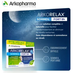Arkorelax Sommeil Fort 8h Arkopharma