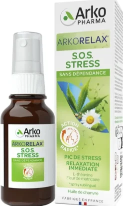 Arkorelax SOS Stress Spray Arkopharma - spray de 15 ml