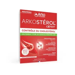 Arkostérol Expert contrôle du cholestérol Arkopharma - boîte de 30 gélules
