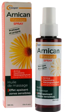Arnican huile de massage Cooper